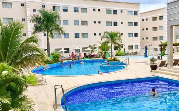 Apartamento Encontro Das Aguas Калдас-Новас Екстер'єр фото