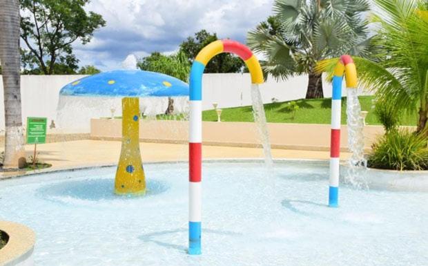 Apartamento Encontro Das Aguas Калдас-Новас Екстер'єр фото