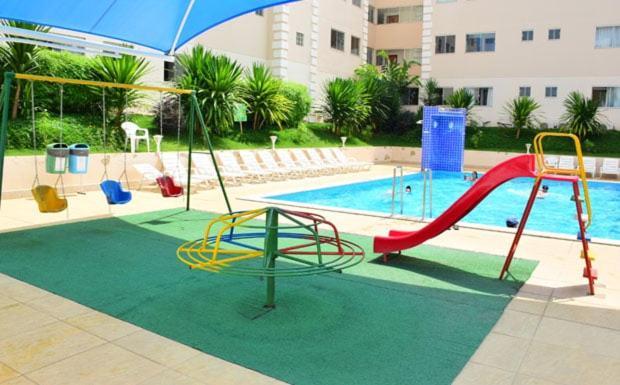 Apartamento Encontro Das Aguas Калдас-Новас Екстер'єр фото